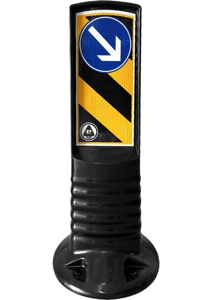 Esnek Refüj Başı Levhası 100 X 450 Mm