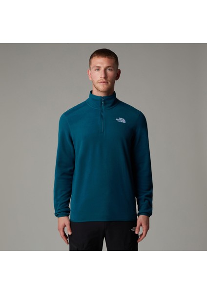 M 100 Glacier 1/4 Zip - Eu Erkek Polar