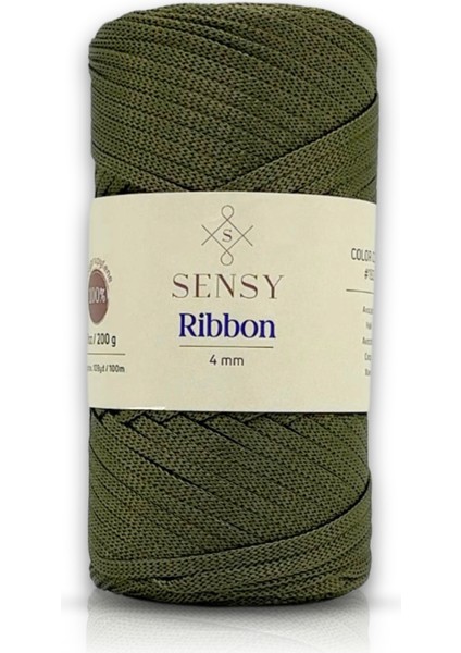 Premium Ribbon Polyester Makrome Ip 200 gr Polyester Ribbon Makrome Ipi Çanta ve Supla Ipi