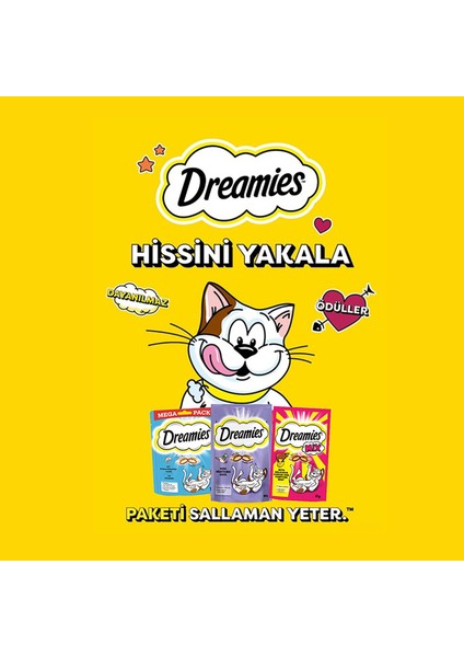 Dreamies Sığırlı Peynirli 60 gr 6x