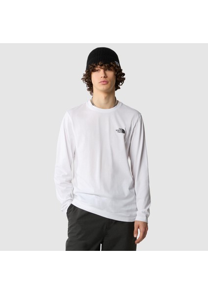 M L/S Simple Dome Tee Erkek Sweatshirt