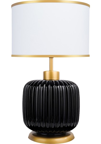 Intense Gloss Black Cam Abajur