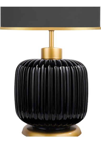 Intense Gloss Black Cam Abajur modelleri