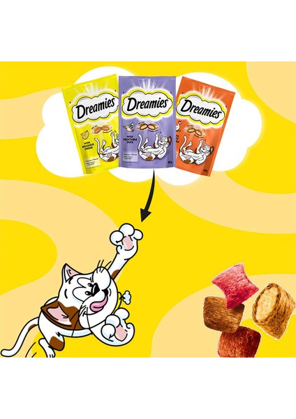 Dreamies Sığırlı Peynirli 60 gr 6x