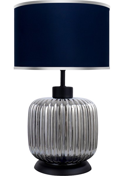 Intense Silver Chrome Cam Abajur