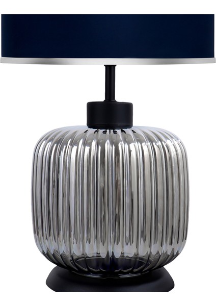 Intense Silver Chrome Cam Abajur modelleri