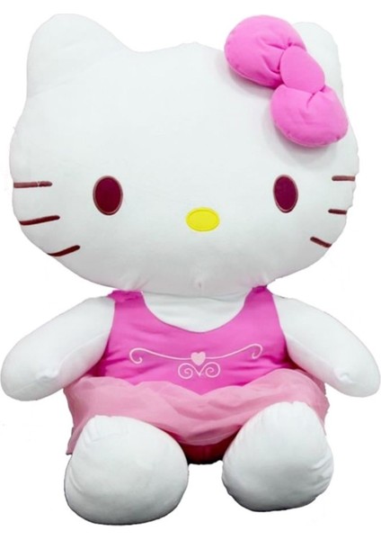 36 cm Boyunda Lisanslı Pembe Hello Kitty Peluş Oyuncak