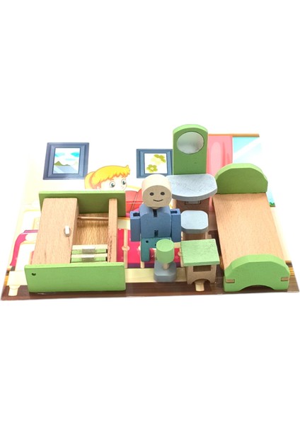 Miniklerin Hayal Dünyası Için Renkli Bir Köşe: Ahşap Oyuncak Çocuk Odası Seti
