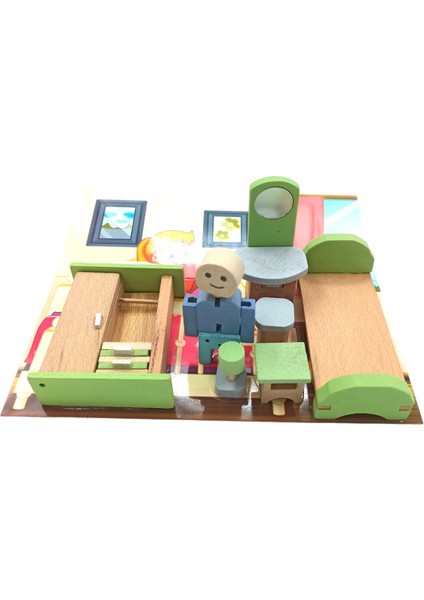Miniklerin Hayal Dünyası Için Renkli Bir Köşe: Ahşap Oyuncak Çocuk Odası Seti modelleri