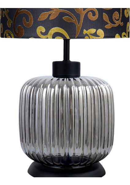 Intense Silver Chrome Cam Abajur modelleri