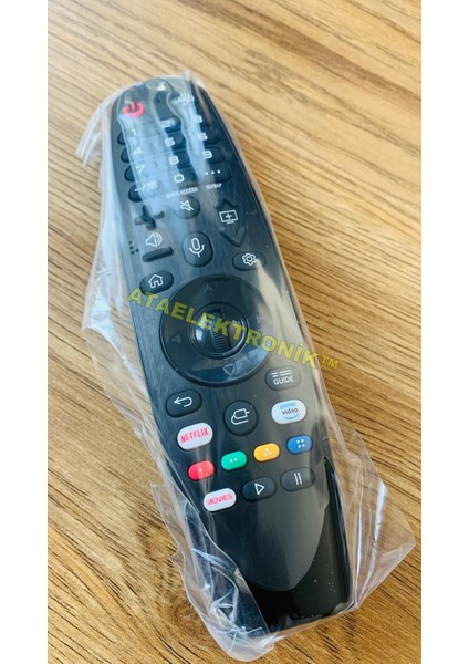 Ata Elektronik Lg Smart Tv Netflıx*amazon Tuşlu Ses Komutlu AİR MOUSE Unıversal Sihirli Kumanda MR300-400-500-600-650-18-19-20