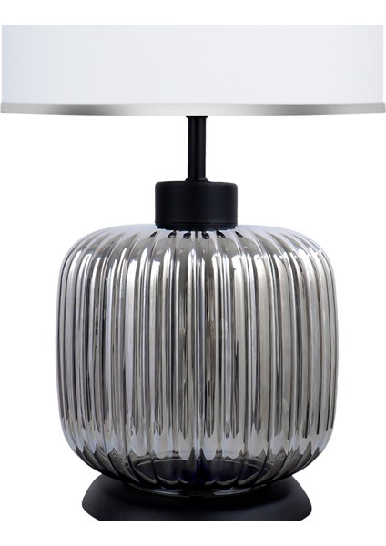 Intense Silver Chrome Cam Abajur modelleri