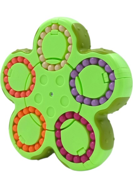 Çift Taraflı Eğlence: 360 Derece Dönen Boncuklu Zeka Küpü fiyatları