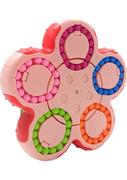 Çift Taraflı Eğlence: 360 Derece Dönen Boncuklu Zeka Küpü indirimleri