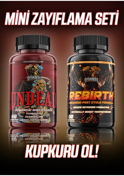 Undead Fat Burner + Rebirth Pct Definasyon Mix Paket