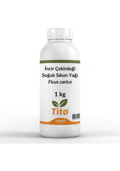 Incir Çekirdeği Soğuk Sıkım Yağı Ficus Carica 1 kg