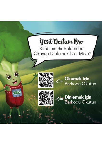 Yeşil Dostum Bro Hikaye Kitabı