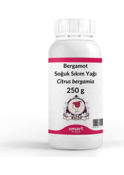 Bergamot Soğuk Sıkım Yağı Citrus Bergamia 250 G