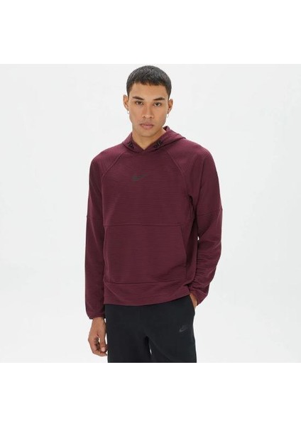 Pro Dri-Fıt Fleece Erkek Bordo Sweatshirt DV9821-681