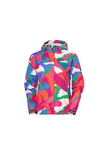 Helly Hansen W Loke Print Yağmurluk Mont Kadın Yağmurluk