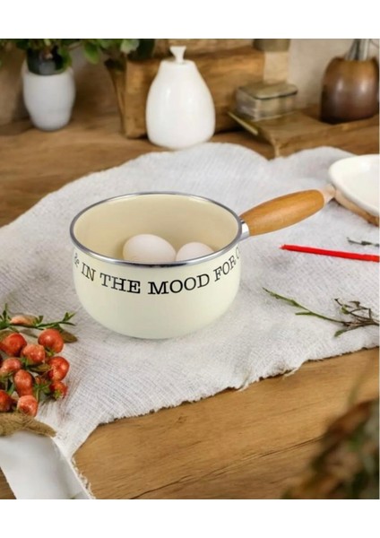 Mien Emaye 14CM Sosluk Fildişi fiyatları