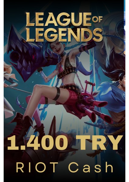League Of Legends Riot Cash