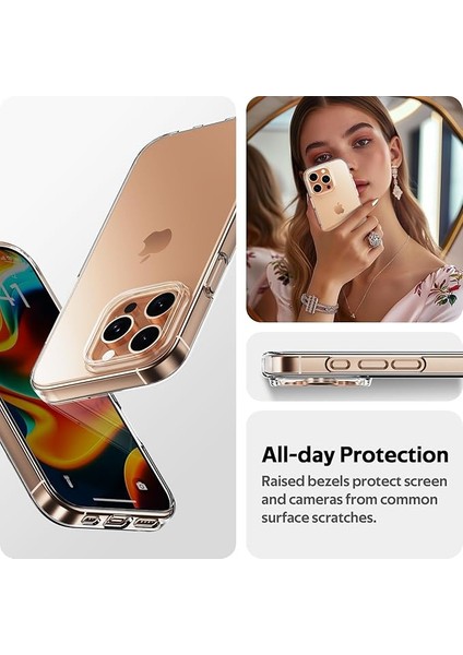 iPhone 16 Pro Kılıf Şeffaf Silikon Kamera Koruma Çıkıntılı Ultra İnce Slim indirimleri