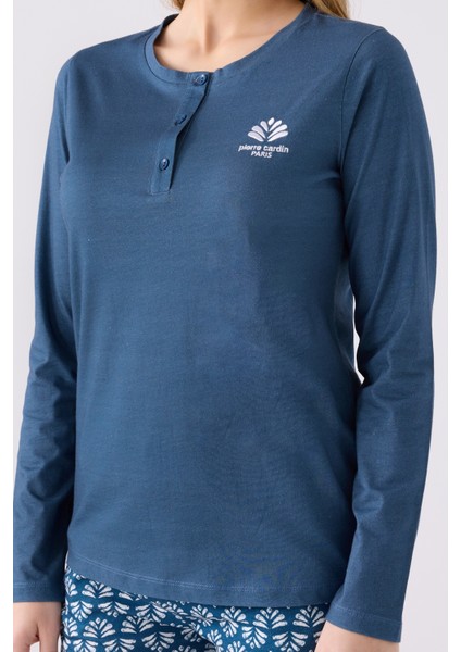 8882 Kadın Uzun Kol Pijama Takım modelleri