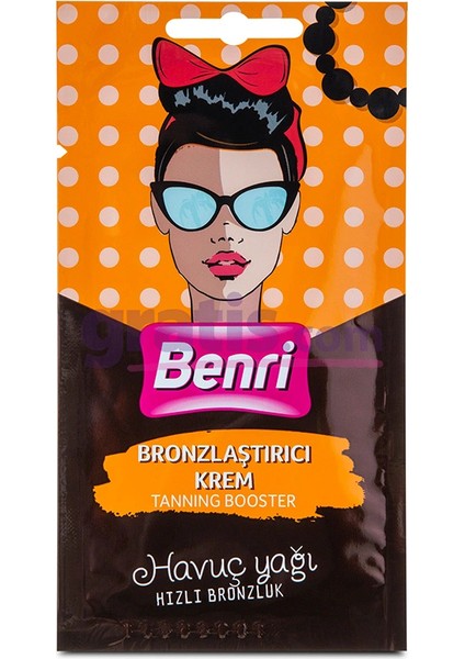Bronzlaştırıcı Krem Havuç Yağı 15 ml x 3 Adet