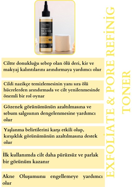 Gözenek Sıkılaştırıcı ve Arındırıcı Tonik & Niacinamide Serum modelleri