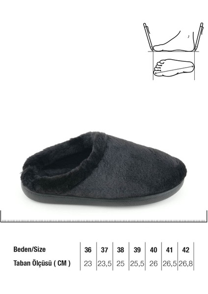 Kadın Kışlık Rahat Taban Ev Bahçe Gondol Terlik fiyatları