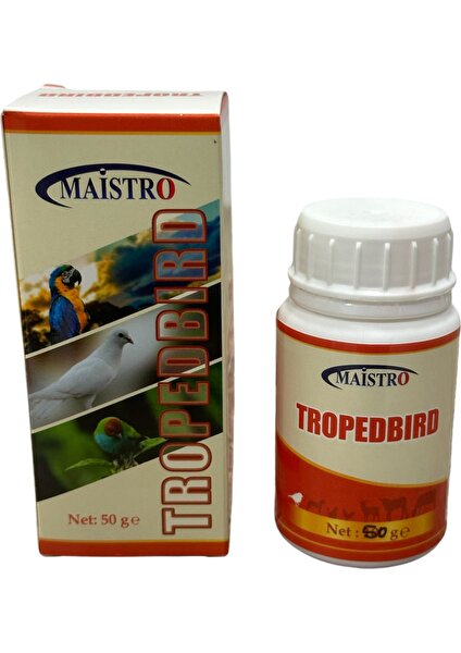 Tropetbird - 50 G Süs Kuşlarınızın Vitamin Ihtiyacını Karşılayın, Onları Sağlıklı ve Canlı Tutun!