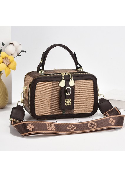 Çok Yönlü Gündelik Küçük Kare Tek Omuz Çanta (Yurt Dışından)