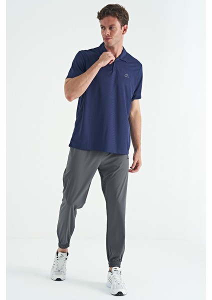 İndigo Logo Baskılı Standart Kalıp Polo Yaka Aktif Spor Erkek T-Shirt - 88252 indirimleri