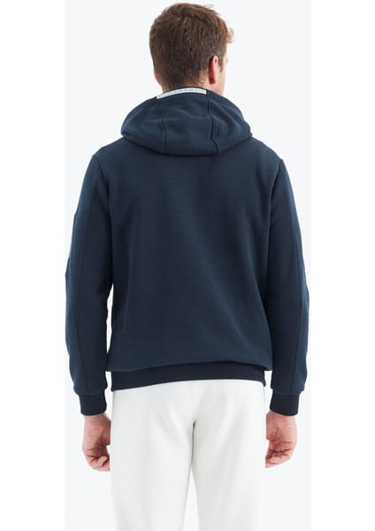 Tommy Life Lacivert Rahat Form Erkek Sweatshirt - 88298