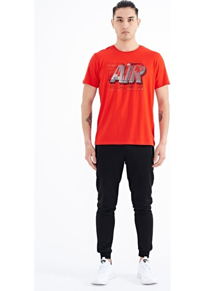 Tommy Life Fiesta Yazı Baskılı O Yaka Standart Kalıp Erkek T-Shirt - 88199