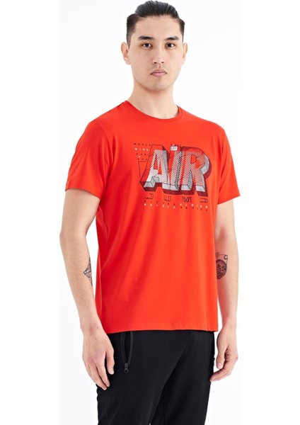 Tommy Life Fiesta Yazı Baskılı O Yaka Standart Kalıp Erkek T-Shirt - 88199