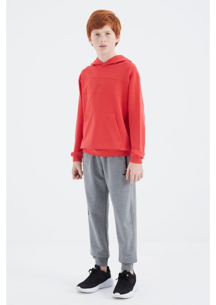 Fiesta Kapüşonlu Basic Erkek Çocuk Sweatshirt - 11181