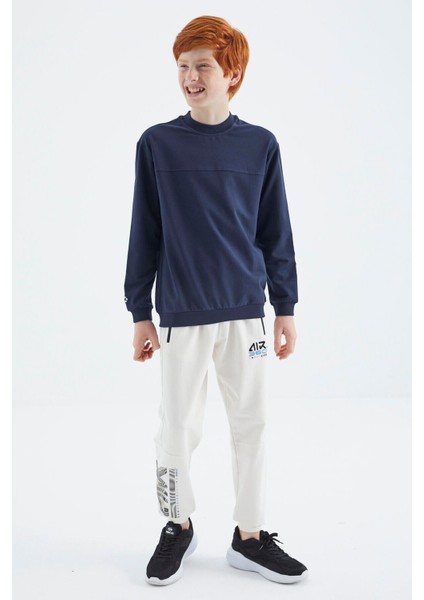 Tommy Life İndigo Basic Erkek Çocuk Sweatshirt - 11173