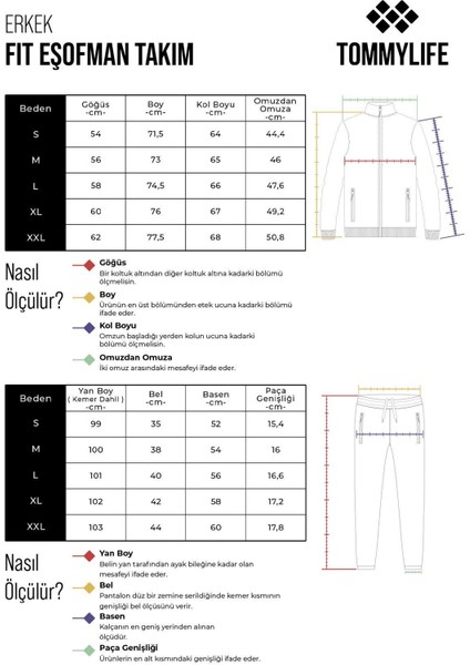 Tommy Life Taş Pamuklu Kalın Yumuşak Dokulu Comfort Fit Baskılı Erkek Eşofman Takım - 85236