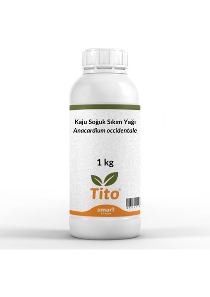 Kaju Soğuk Sıkım Yağı Anacardium Occidentale 1 kg