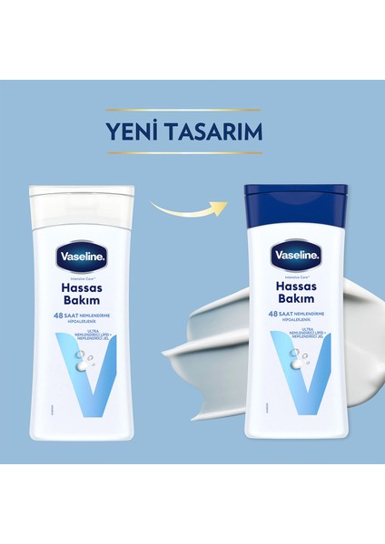 Vücut Losyonu Hassas Bakım Kuru Çok Kuru ve Hassas Ciltler İçin 200 ml