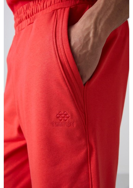 Fiesta Pamuklu Kalın Yumuşak Dokulu Comfort Fit Basic Erkek Şort - 81260