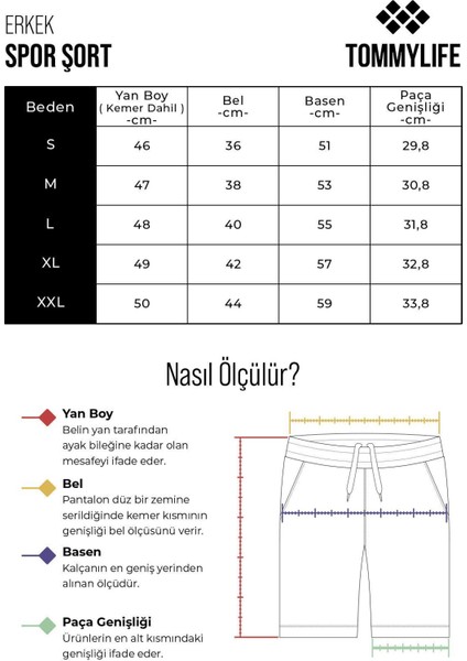 İndigo Polyester Kalın Yumuşak Comfort Fit Erkek Şort - 81268