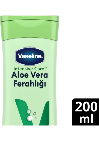 Vücut Losyonu Aloe Vera Ferahlığı Kuru Ciltler İçin 200 ml