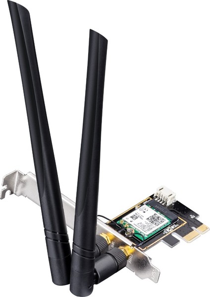 WE3000 AX3000MBPS 2.4ghz/5ghz 2*5dbi Anten Bt5.2 Mu-Mımo Kablosuz Wi-Fi 6 Pcıe Adaptör