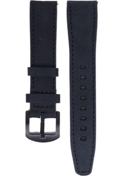 LW38-43 20 mm Hakiki Deri Spor Siyah Kordon Siyah Toka modelleri