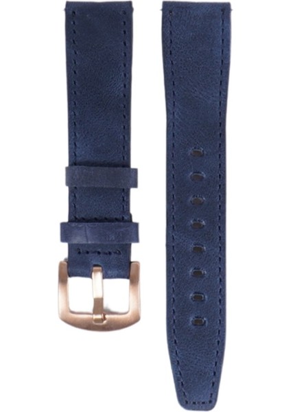 LW38-43 20 mm Hakiki Deri Spor Lacivert Kordon Gold Toka fiyatları