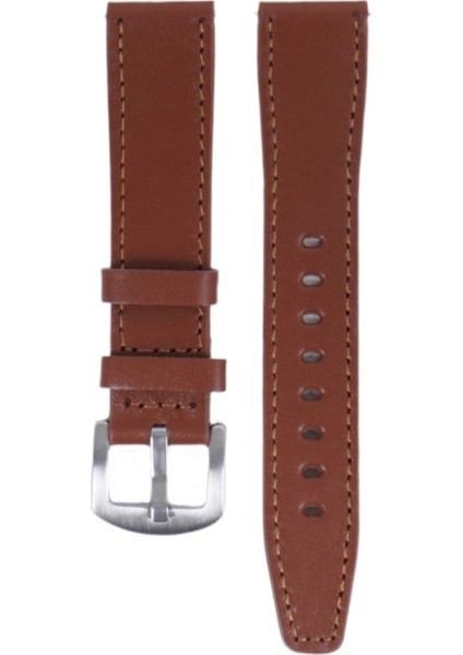 LW38-43 20 mm Hakiki Deri Düz Taba Kordon Silver Toka fiyatları