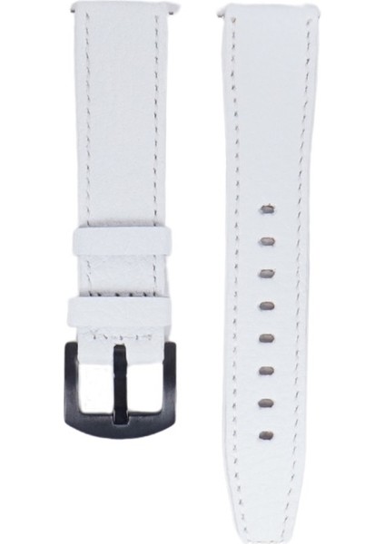 LW38-43 20 mm Hakiki Deri Floter Beyaz Kordon Siyah Toka fiyatları